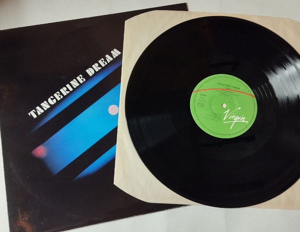 Винтажная виниловая пластинка LP Tangerine Dream Exit (Germany 1981)