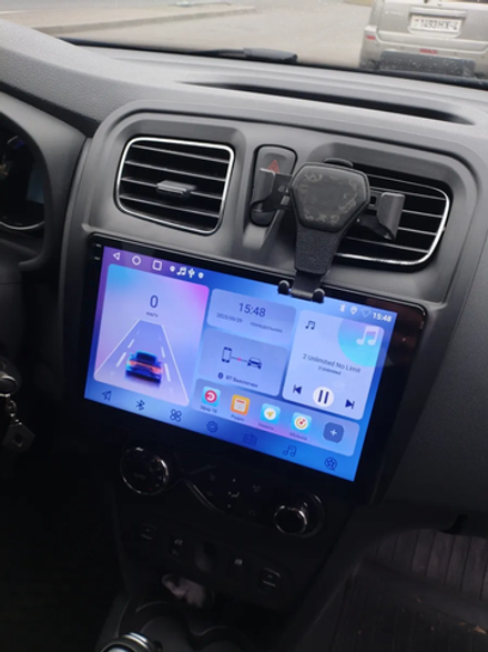 Магнитола для Renault Logan 2, Sandero 2 2014+ (рамка 9) - Teyes SPRO+ Android 10, ТОП процессор, 4-32, SIM-слот