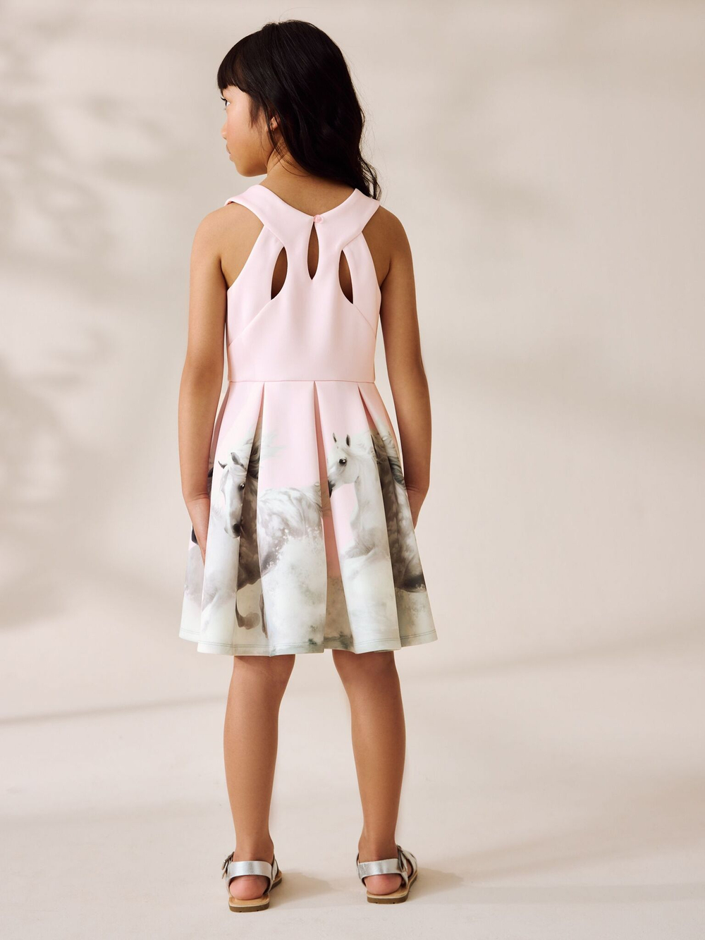 Платье для девочки Next F37-950, Розовый