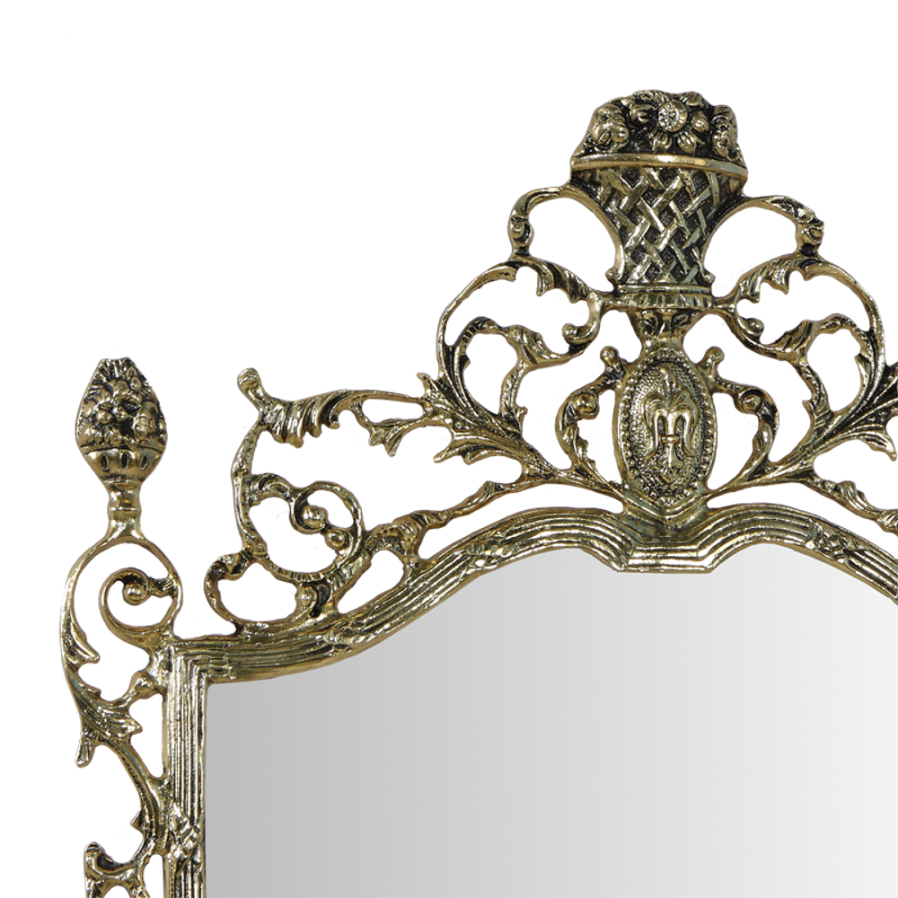 Bello De Bronze Зеркало Ешпига в раме, золото