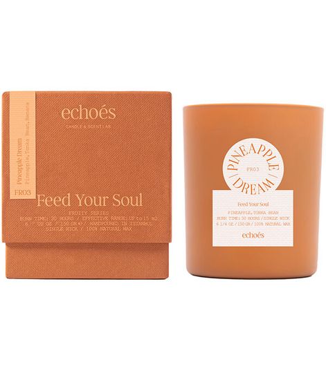 Pineapple Dream, свеча Feed your soul collection, Echoes