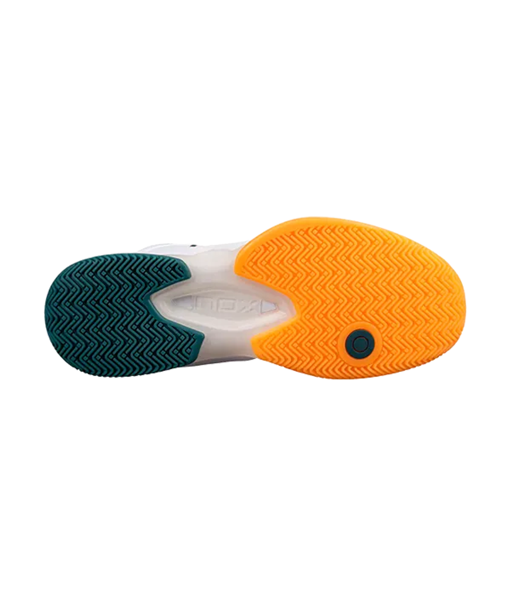 NOX ML10 HEXA Белые-Абрикосовые кроссовки