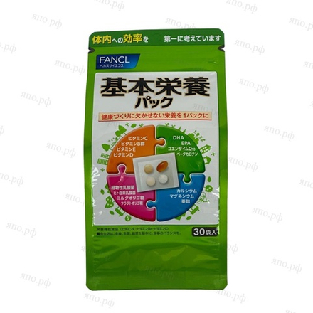 Японский витаминный комплекс Fancl Good Choice Basic на 30 дней