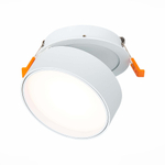 ST651.538.14 Встраиваемый поворотный светильник Белый LED 1*14W 3000K 1 100Lm Ra&gt;90 120° IP20 D105xH68 170-240VV Встраиваемые светильники