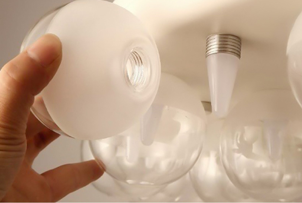 Pendant design lamp  Prop Light round double by Moooi