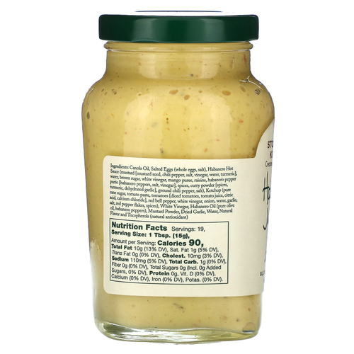 Stonewall Kitchen, хабанеро с манго, острый вкус айоли, 291 г (10,25 унции)