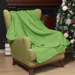 Плед 1.5-сп, 130х170 см, флис, 100%пэ, Silvano, зел, AI-0104009