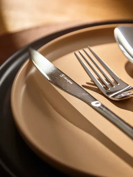 Набор столовых приборов pure, серебристые глянцевые, 16 пред.