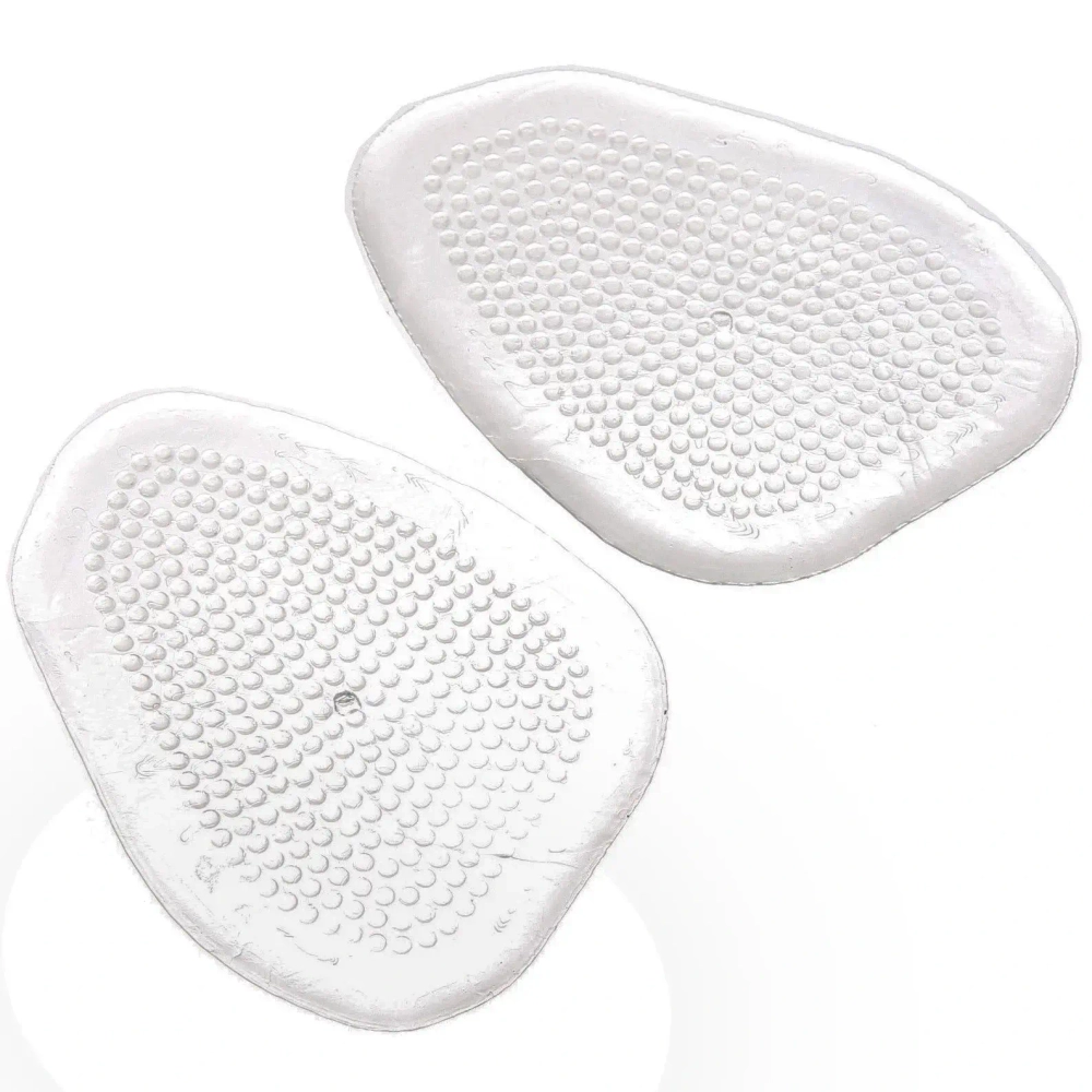 Полустельки для обуви силиконовые 9,5*7см, в пакете пара