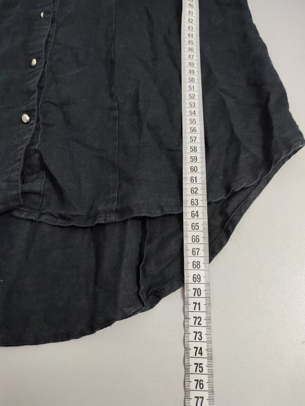 Рубашка Papaya Weekend из хлопка и льна 42 размер