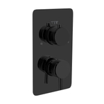 Смеситель встроенный однорычажный 3-х проходной SHINE GUN METAL