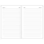 Ежедневник 2026г. А5, BG, бумвинил, синий, 168л