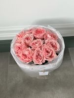 Букет из одноголовой пионовидной розы 11 шт