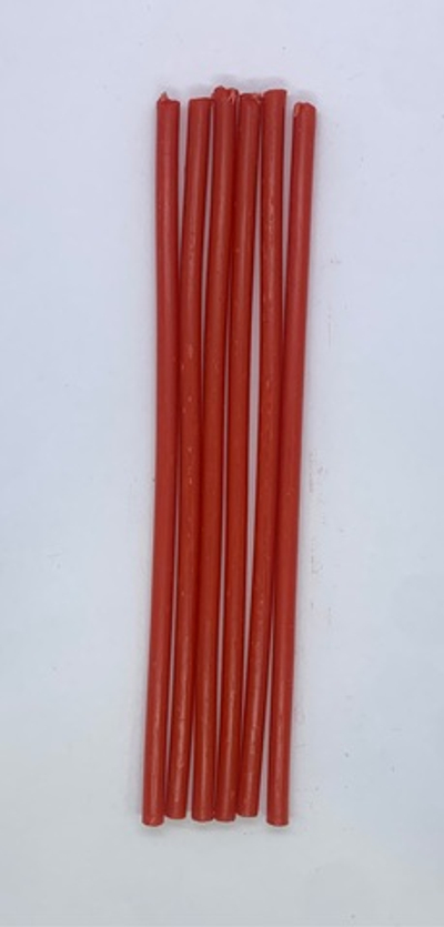 Свеча цветная «Красный»20см