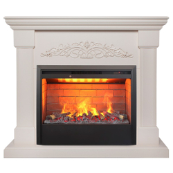 Электрокамин RealFlame Ofelia 26 BG орхидея с очагом Helios 26