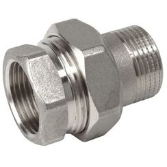 Фитинг прямой Giacomini с отводом, ВР 1 1/2, R18X017