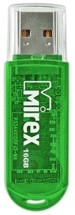 Флэш-карта Mirex USB Flash Drive 16GB Elf Green