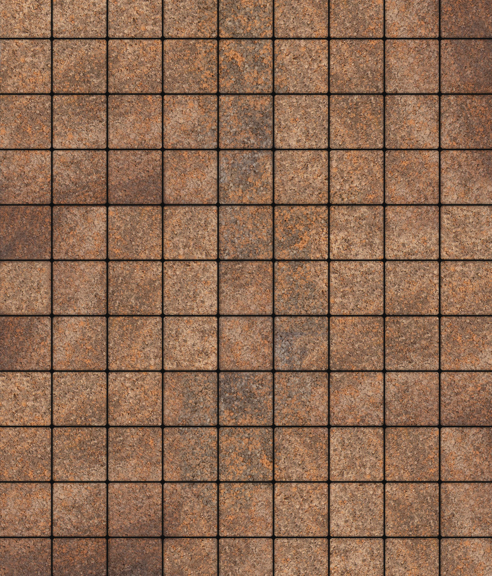 Тротуарная плитка ВЫБОР, форма Квадрат 100*100, h=60мм