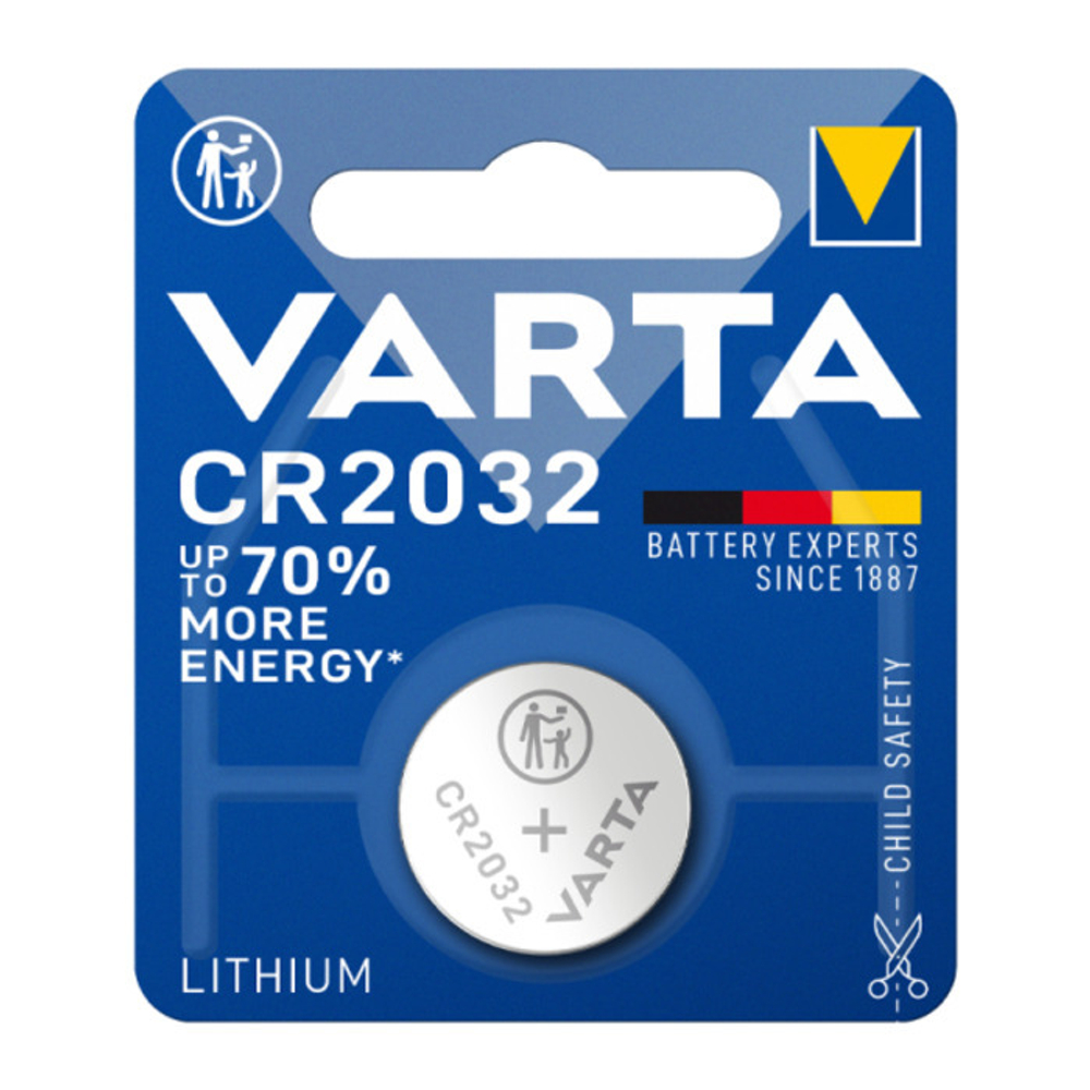 Элемент питания VARTA ELECTRONICS CR2032 BL1 6032