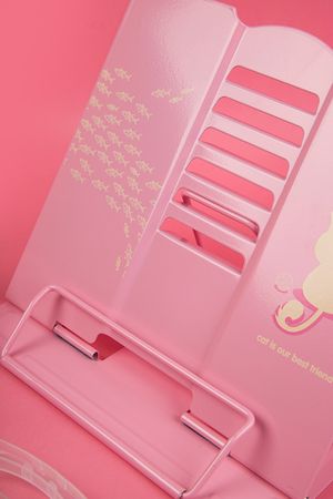 Подставка для книг "Коты", регулируемый угол наклона, розовая