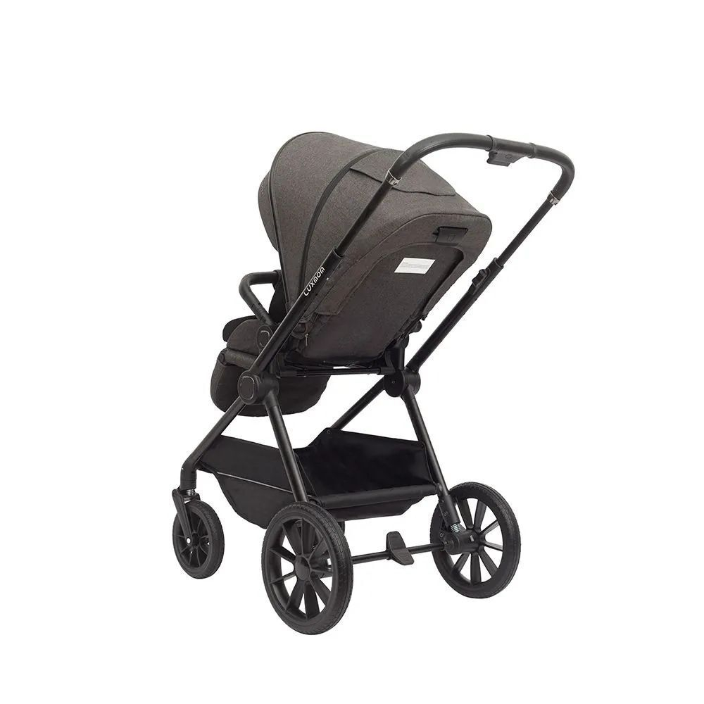 Прогулочная коляска Luxmom A2 ,Телескопическая ручка/серый