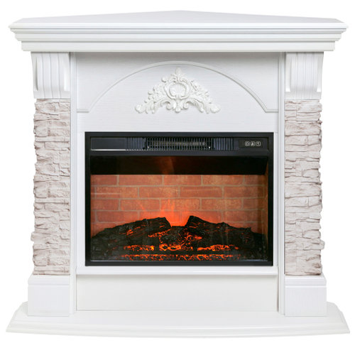 Каминокомплект Real Flame Athena Corner GR с очагом Irvine 24 (угловой)