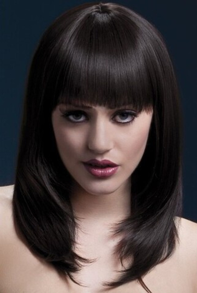 Парик Горячая Одри брюнетка Fever (Цвет: коричневый)