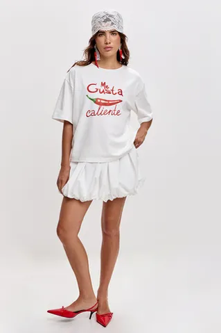 Футболка с принтом 