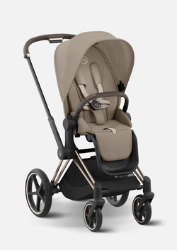 Cybex Детская коляска Priam IV Chrome Brown 2 в 1 цвет Cozy Beige