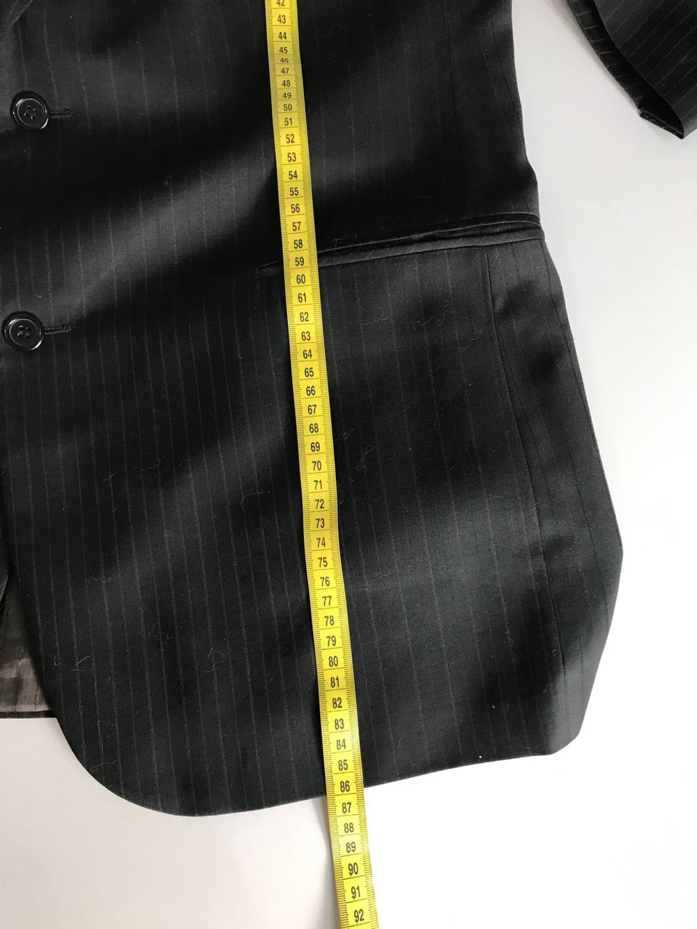 Пиджак Mishelin в полоску, маркировка 182-108-102 визуально на 54 размер