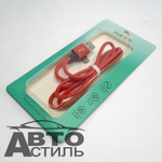 Шнур USB - micro USB М5 (2Ам) угловой под кожу 184089