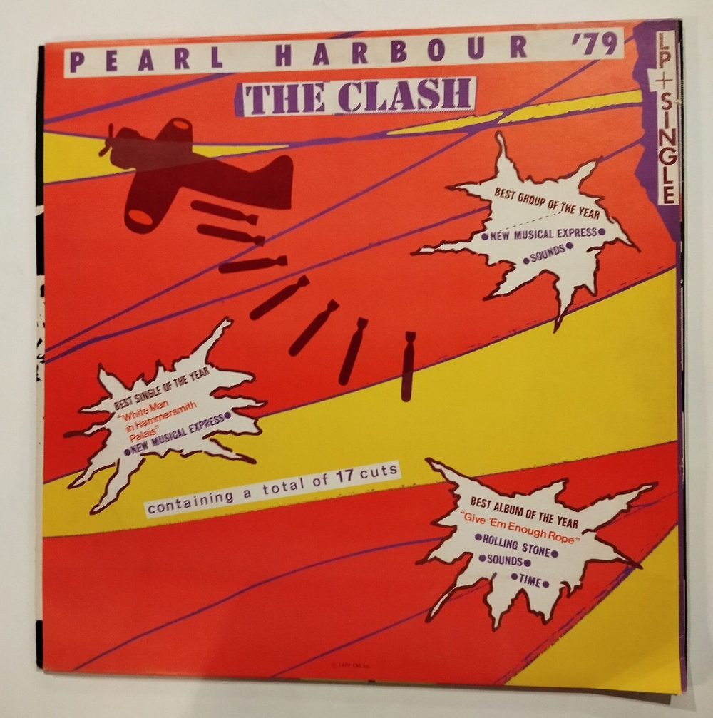 Винтажная виниловая пластинка LP The Clash Pearl Harbour 79 (Japan 1979)