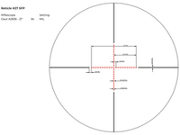 Прицел Gaut Amber 2-8x36, сетка 27 (Mil-Dot), 0.1 МIL