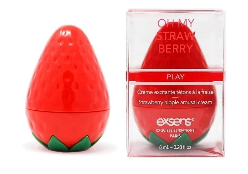 Крем для сосков Exsens Oh My Strawberry 8 мл – охлаждение