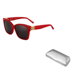 Balenciaga Plate Frame Square Sunglasses Women"s