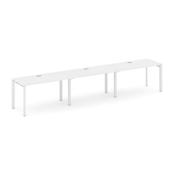 Style Project Рабочая станция односторонняя SN-59P.ORS-041 Белый/Металл Белый/Белый Заглушка 2940*70