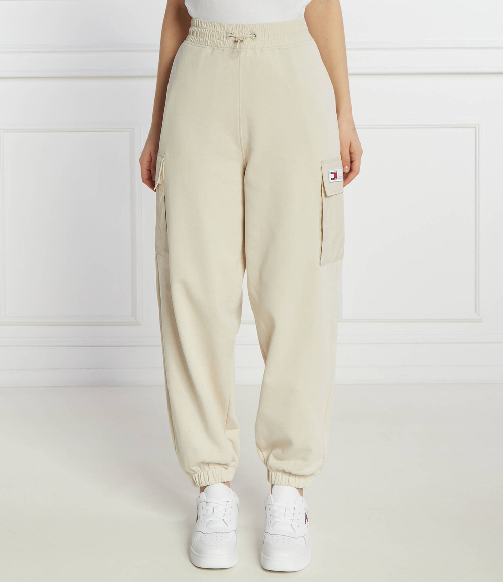 Спортивные штаны Tommy Jeans - бежевый(DW0DW17313)