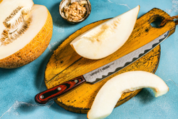 Нож кухонный для нарезки 23см Samura Kaiju SKJ-0046T/K