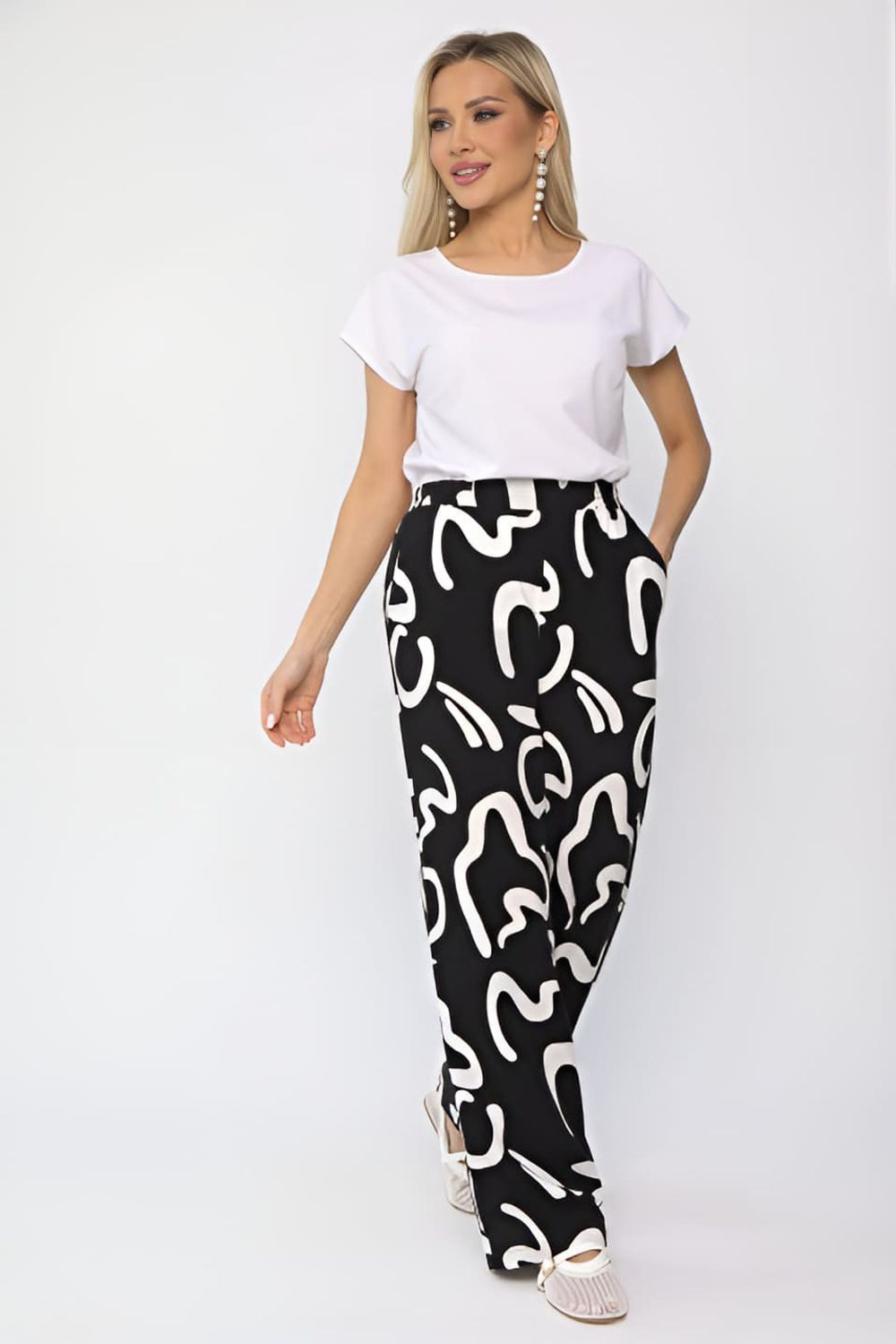 Брюки Мальбек (черные) Б13739-25М LT Collection