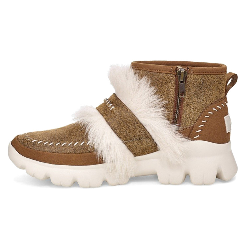 Сапоги UGG Fluff Punk Ankle Boot, 1107309-CHE