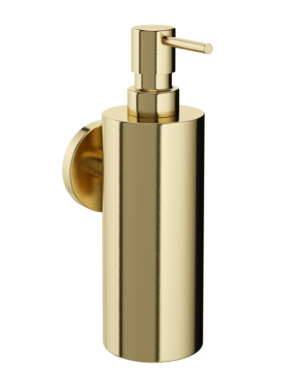 Дозатор для жидкого мыла STWORKI Киркенес S45320GM настенный, золото