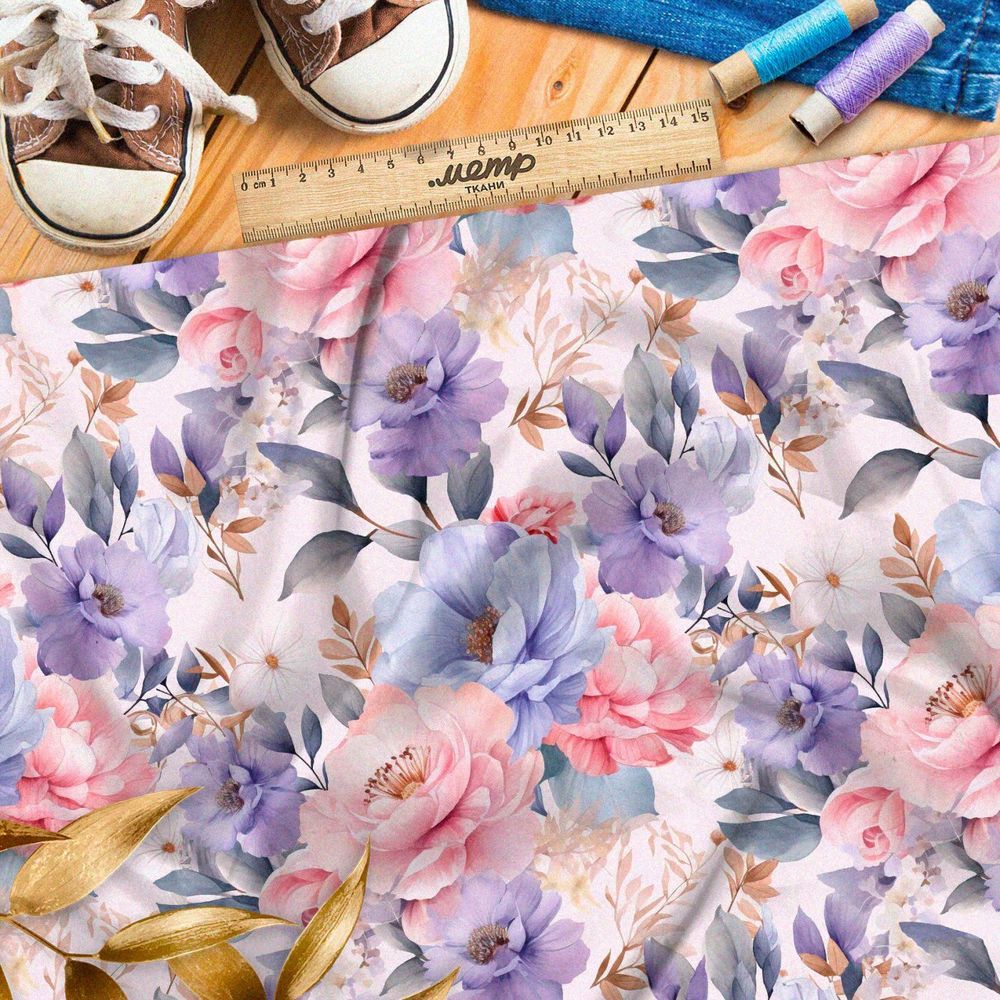 Ткань премиум дюспо пастельный эффект