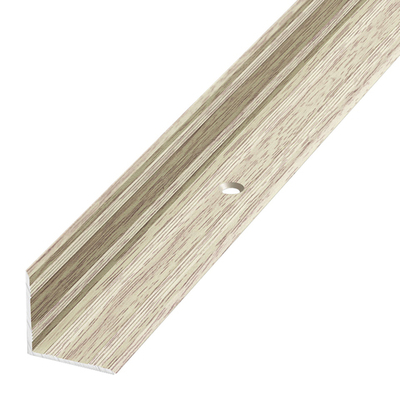 Порог угол 20*20*1800мм ДУБ БЕЛЕНЫЙ