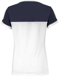 Женская футболка теннисная Tecnifibre Lady F1 Stretch - marine