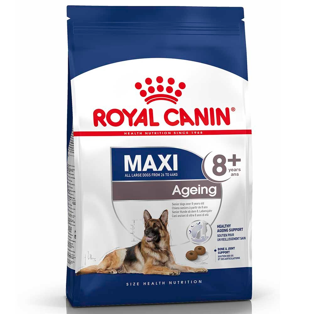 Royal Canin Maxi Ageing 8+ - корм для пожилых собак крупных пород от 8 лет