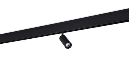 Светодиодный светильник Alpha для SPACE Track system 6Вт, D35xL80 мм, 546Лм, 36°, 4000К, диммируемый, IP20, Ra>90, черный