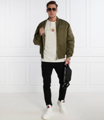 Футболка LINEAR FIRE FLAG Tommy Jeans - экрю(DM0DM17738)