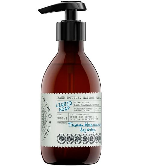 Розмарин лавр и шалфей, жидкое мыло, Eteria cosmo