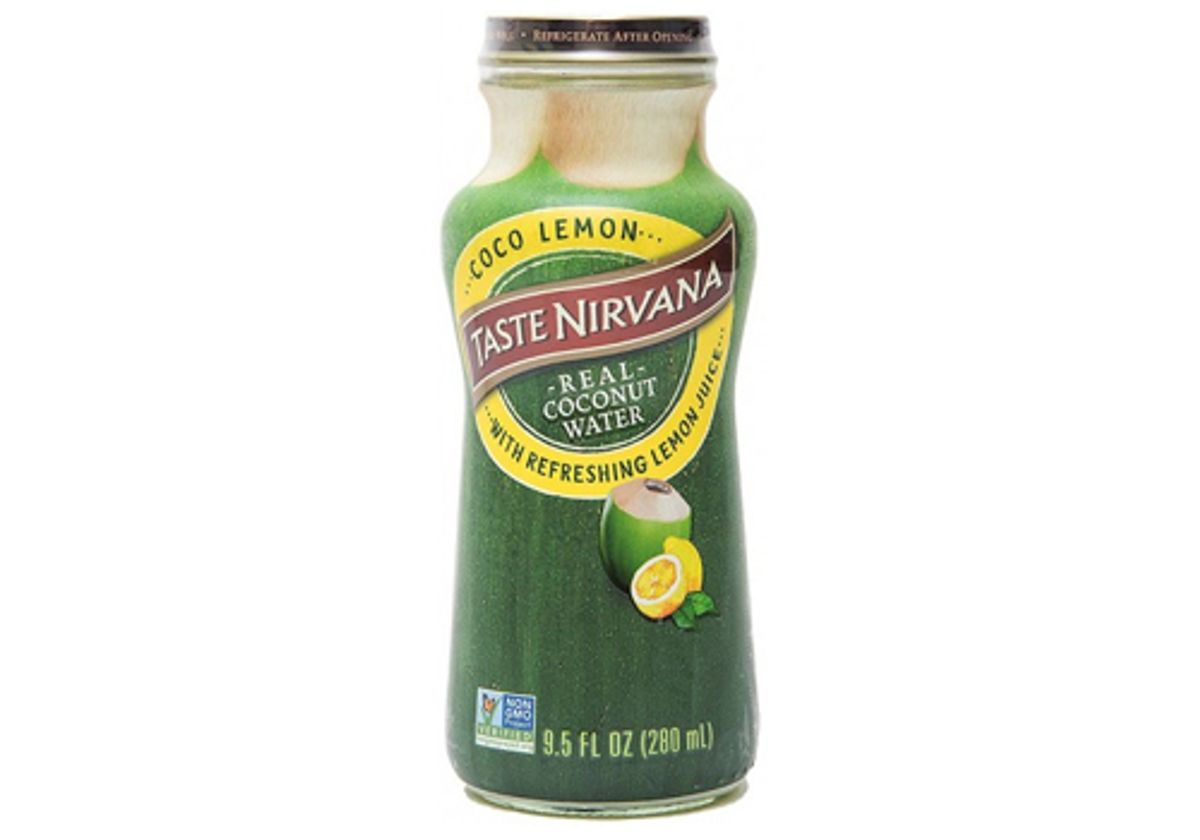 Кокосовая вода Taste Nirvana с добавлением лимона, 280мл