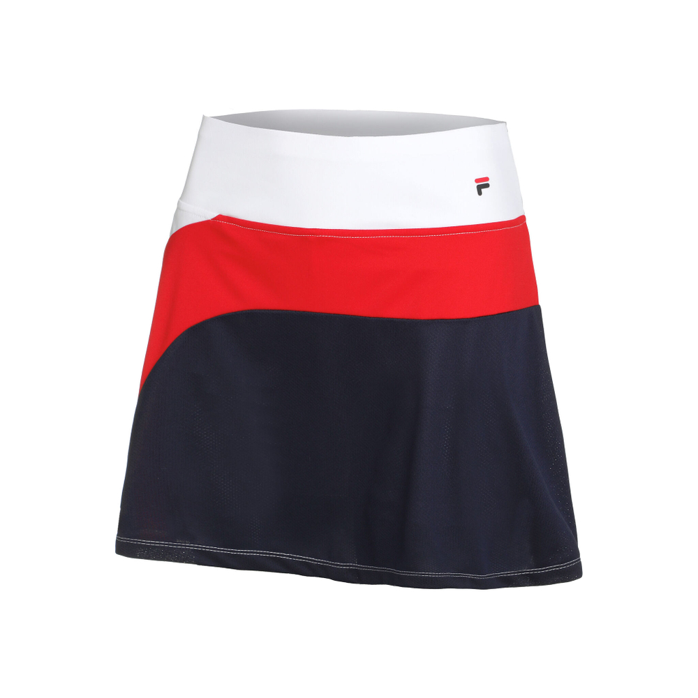 Женская теннисная юбка Fila Michi Skirt Women - Dark Blue, Multicoloured